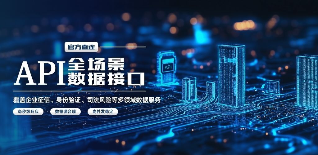 天远API数据服务平台 - 专业、稳定、高效的数据服务能力展示，主题'代码连接数据价值'，包含100+接口、文档清晰、快速集成等核心特性